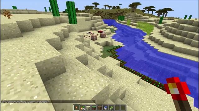 Acelerar el tiempo con un solo Comando en Minecraft 1.8 смотреть онлайн