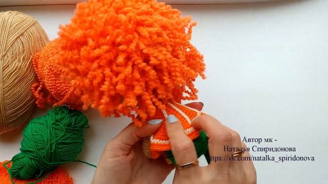 Как связать куколку? анонс мк Апельсинка смотреть онлайн