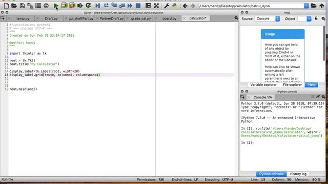 Python GUI Calculator Using Tkinter - Serie1 смотреть онлайн