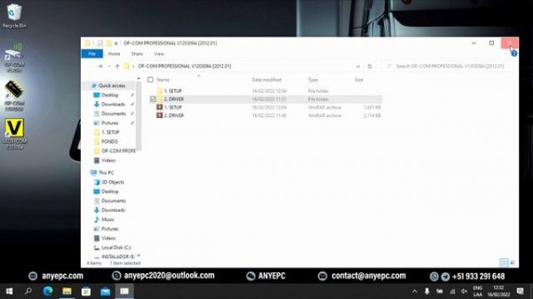? OP-COM PROFESSIONAL V120309A [2012.01] | INSTALLATION ?