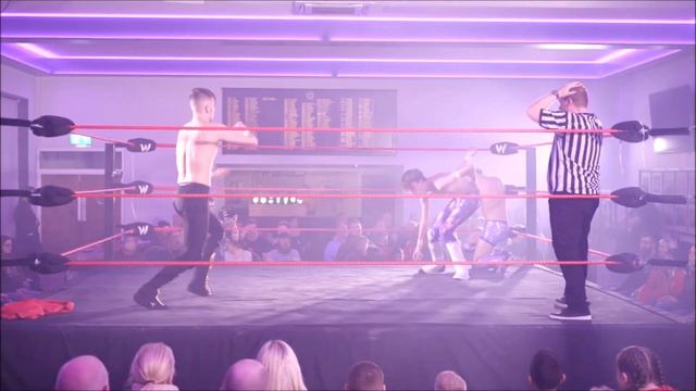 HIGHLIGHTS Jay Matthews V Luther Valentine V Evan Evans V Sirius Nova - WRESPECT School Disco смотреть онлайн