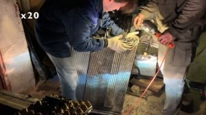 Замена радиатора Touareg v10 TDI