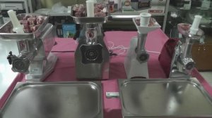 Мясорубки бытовые и промышленные в работе