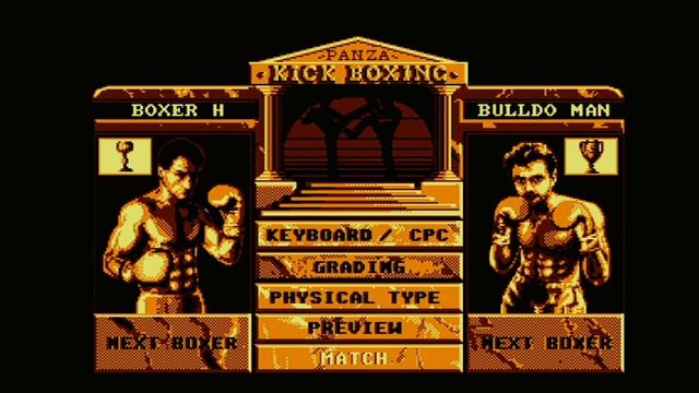 Panza Kick Boxing - Amstrad CPC Longplay смотреть онлайн