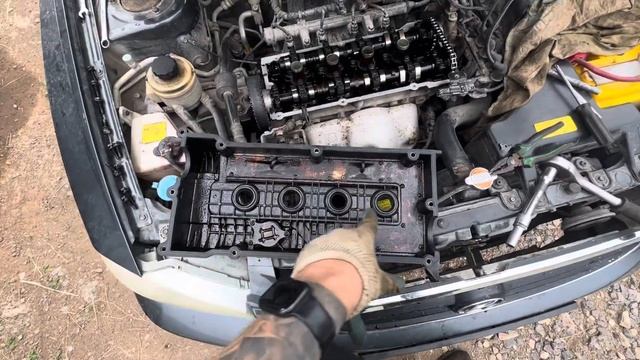 Хендай акцент поменял прокладку кл крышки и сальники колодцев автомобиль затроил смотреть онлайн