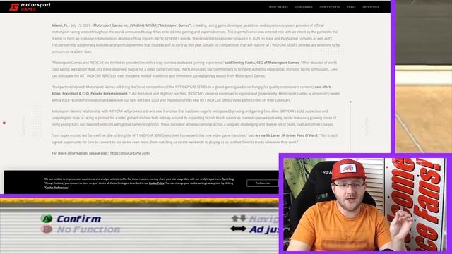 INDYCAR GAME CONFIRMED -- HUGE NEWS!! смотреть онлайн
