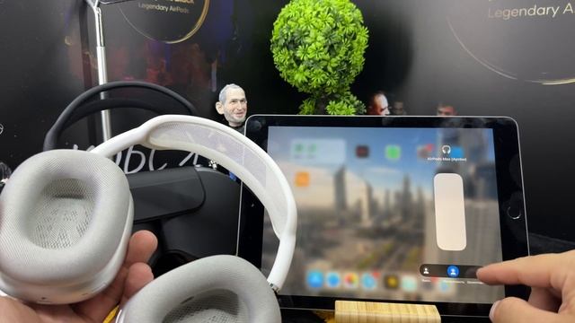 AirPods Max FCO. Копия сделанная из алюминия. Airoha AB1561M с гироскопом и дыркой на чаше.