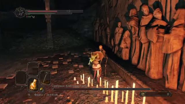 Dark Souls 2: Scholar of the First Sin(DLC): 29)Скверная королева Элана (Elana. Squalid Queen) смотреть онлайн