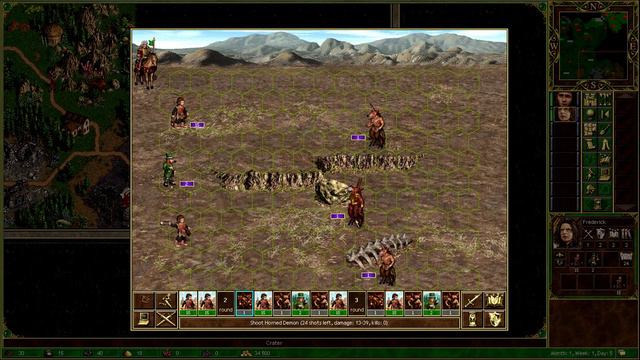 Heroes of Might and Magic 3: Horn of the Abyss - Campaign: Forged in Fire Map 1 смотреть онлайн