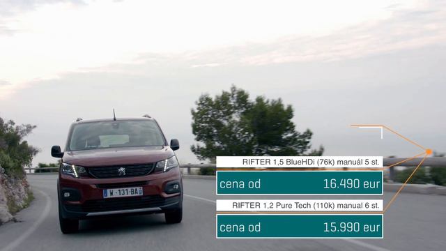 Test PEUGEOT RIFTER - Rasťo Chvála