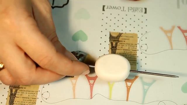 DIY: Текстурные бусины для колье / Полимерная глина / Мастер класс / Beads of polymer clay tutorial смотреть онлайн