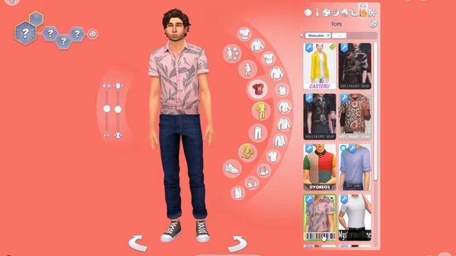 Single Dad + CC links // The Sims 4: Create A Sim смотреть онлайн