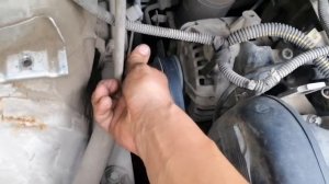 Замена ремня  Генератора на Opel Astra G