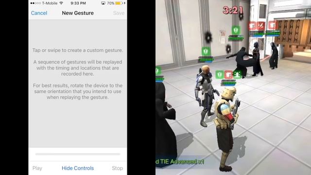 FGA - Bronzium iOS Auto Clicker Tutorial - SWGOH смотреть онлайн