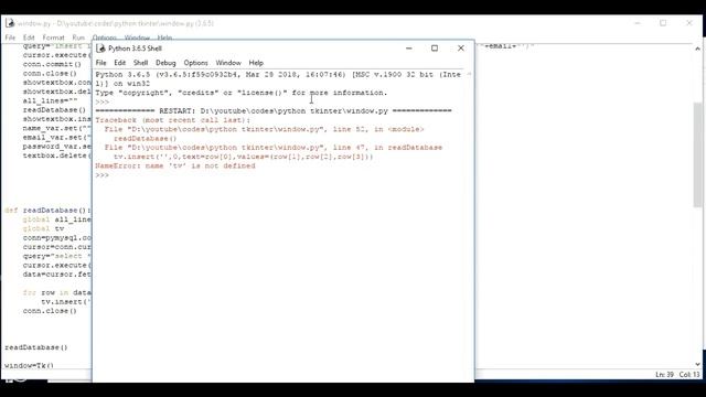 Python Tkinter GUI: 11 Working with TreeView in tkinter Python смотреть онлайн