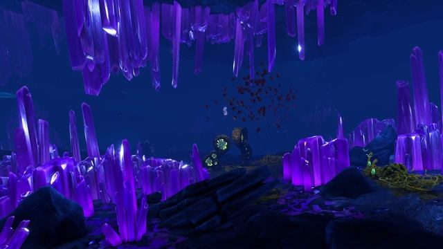 Enshrouded Ambience of Subnautica Below Zero - Shadow Leviathan Lair in Crystal Cave Biome смотреть онлайн