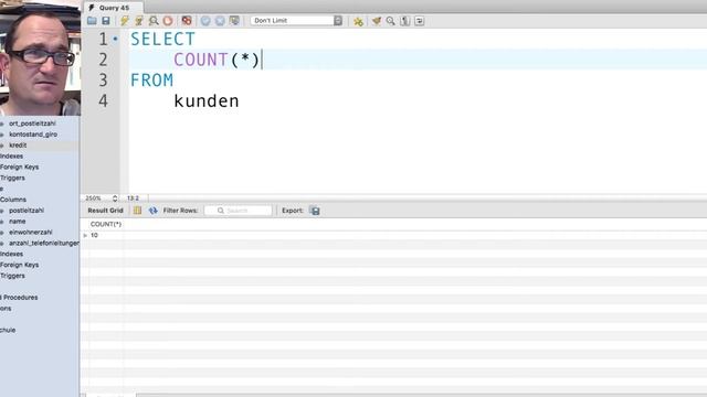 MySQL: Aggregatfunktionen (MIN, MAX, COUNT) (deutsch) смотреть онлайн