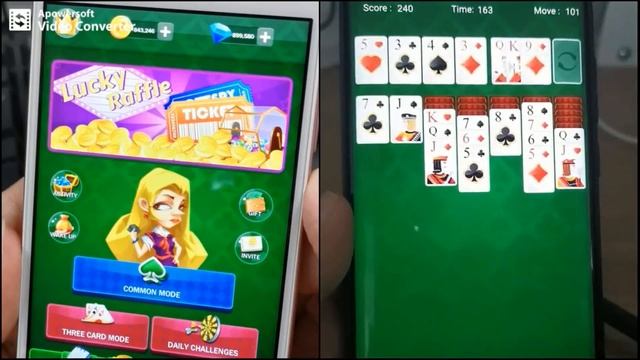 Tricks in Solitaire Free Game. How to win in first round? смотреть онлайн