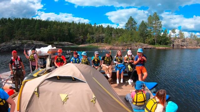 Ладожские шхеры на каяках 07-13.08.2022 смотреть онлайн