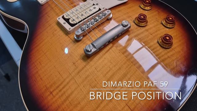 Les Paul Pickup Swap Gibson Burstbuckers vs DiMarzio PAF 59s смотреть онлайн