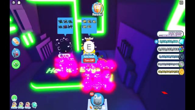 РАЗДАЧА ПЕТОВ В PET SIMULATOR X ROBLOX/ смотреть онлайн