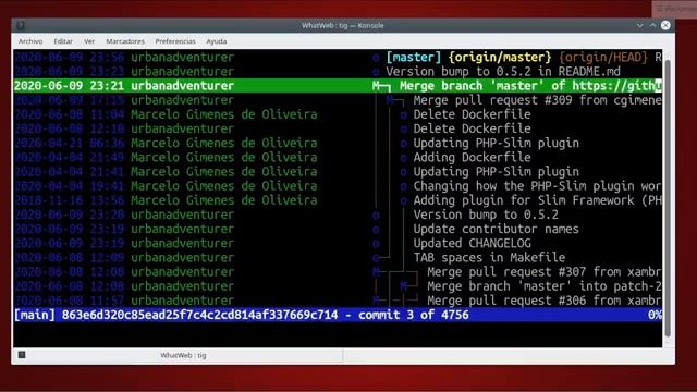 ✓ Tig - La MEJOR herramienta para NAVEGAR el historial de cambios de Git смотреть онлайн