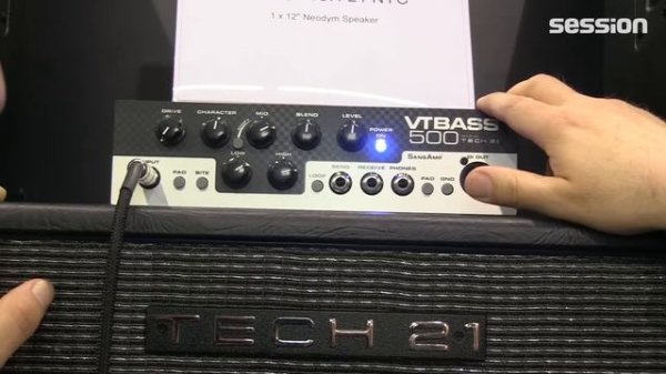 Musikmesse 2015: Tech 21 VT-500 Bass Amp