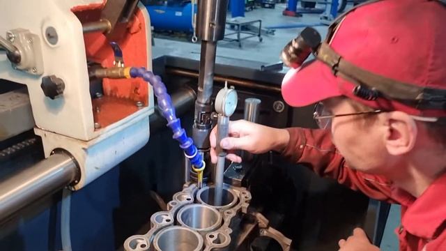 Расточка на наших станках сокращает сроки капитального ремонта двигателя в два раза. смотреть онлайн