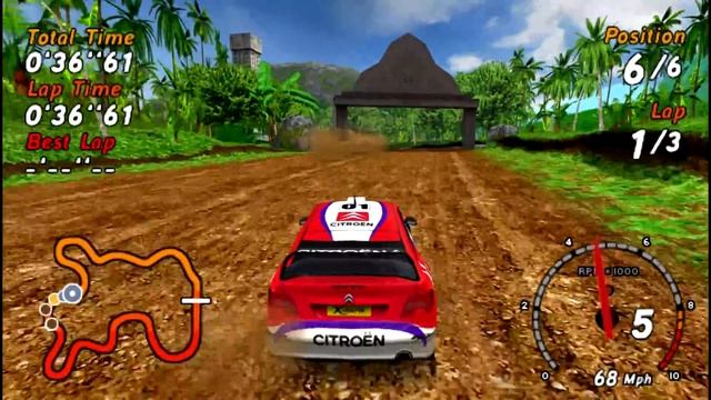Sega Rally Revo PPSSPP Gameplay Full HD / 60FPS смотреть онлайн