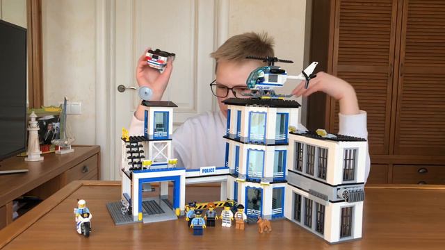 LEGO City / POLICE Station / set 60141 / Лего полицейский участок смотреть онлайн