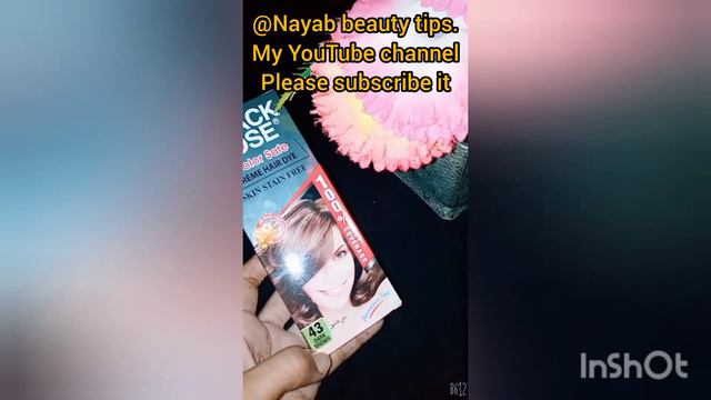 Gray hair coverage with Black Rose hair color 💯 percent results. @Nayab beauty tips. смотреть онлайн
