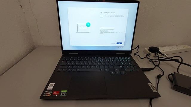 (First Time Switch On) Lenovo IdeaPad Gaming 3 16ARH7 82SC0019MJ 16'' WUXGA 165Hz Onyx Grey смотреть онлайн