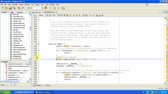 How to create a project and debug it using Netbeans IDE смотреть онлайн