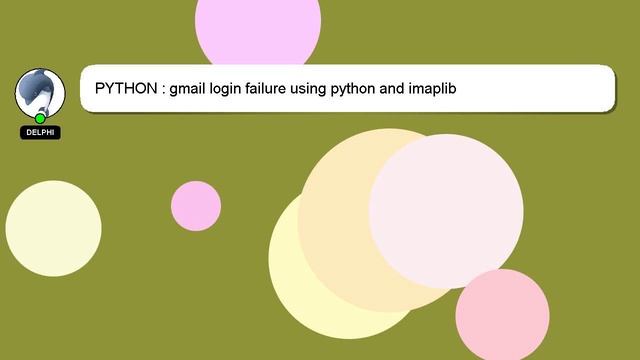 PYTHON : gmail login failure using python and imaplib смотреть онлайн