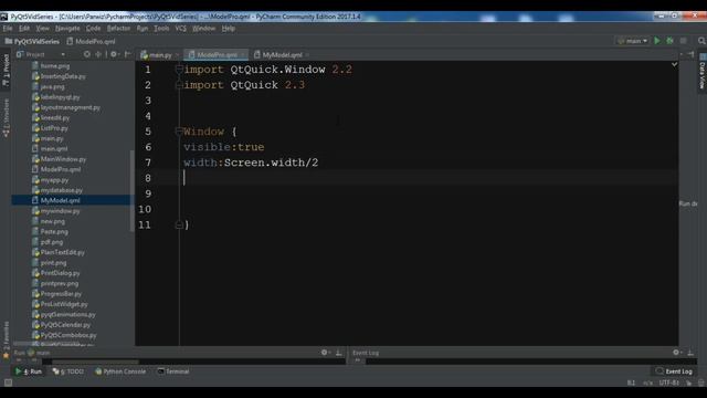 Introduction To Model View Programming In PyQt5 QtQuick смотреть онлайн