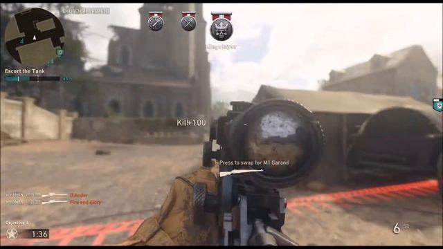 Call of Duty WW2 - Sniping is FUN. [PC BETA] смотреть онлайн