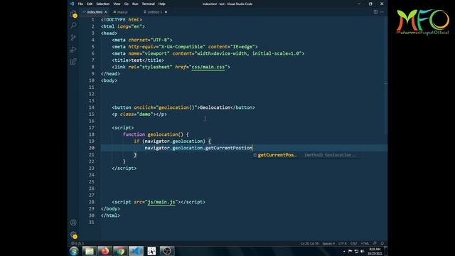 How to create Geolocation. | html5 | javascript | geolocation in bangla | geolocation in javascript смотреть онлайн