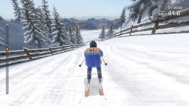Lets play Wintergames - Ski Alpin Racing 2007 - #04 - Speedrace und Schwarze Abfahrt смотреть онлайн
