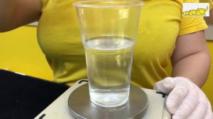 Определяем пробу золота по плотности с помощью нитки, стакана воды и весов