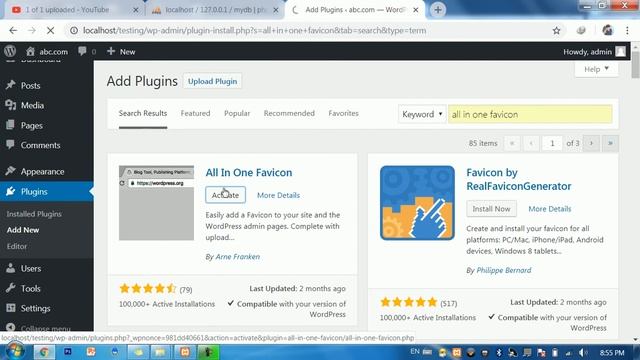 Wordpress | How to add icon image to website title bar of website Wordpress? смотреть онлайн