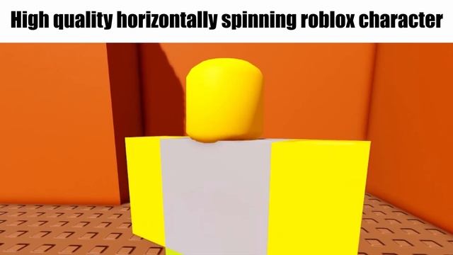 High Quality Horizontally Spinning Roblox Character смотреть онлайн