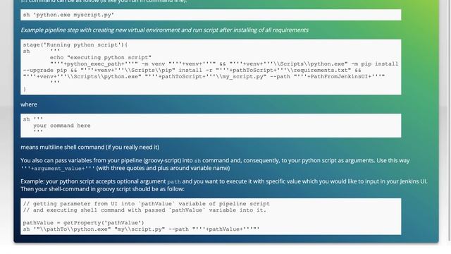 How to execute local python scripts in Jenkins UI смотреть онлайн