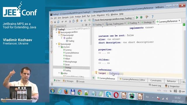 JetBrains MPS as a Tool for Extending Java (Vladimir Kozhaev, Freelancer) смотреть онлайн