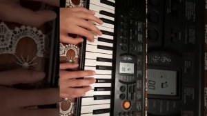 Ой ты, дивчино  заручённая на мини пианино