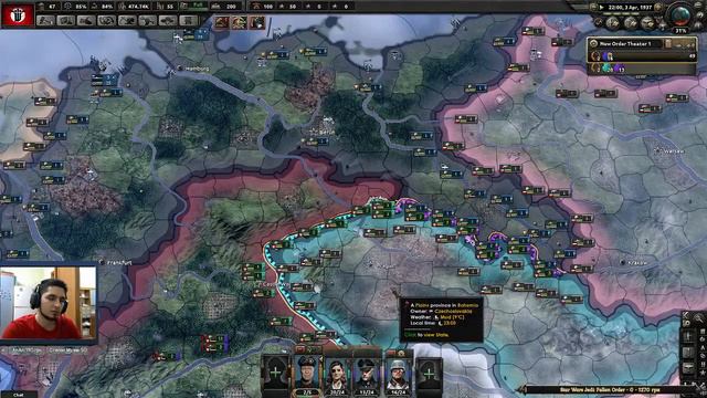 Український стрім - Hearts Of Iron 4 Wolfenstein New Order