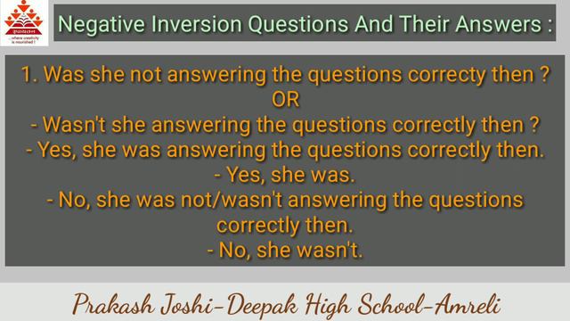Basic English Grammar -Past Continuous Tense Part-1 Prakash Joshi-Deepak High School-Amreli. смотреть онлайн