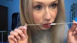 ASMR LICKING AND MOUTH SOUNDS .｡.:*♡ АСМР ЛИКИНГ И ЗВУКИ РТА .｡.:*♡