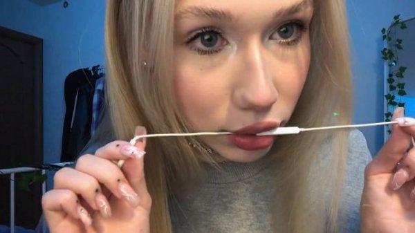 ASMR LICKING AND MOUTH SOUNDS .。.:*♡ АСМР ЛИКИНГ И ЗВУКИ РТА .。.:*♡