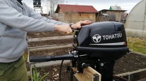 новый, лодочный мотор тонатsu 18 сил.