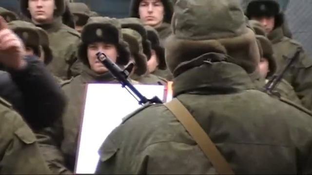 13.12.2014. Присяга Зерноград ВЧ 20926